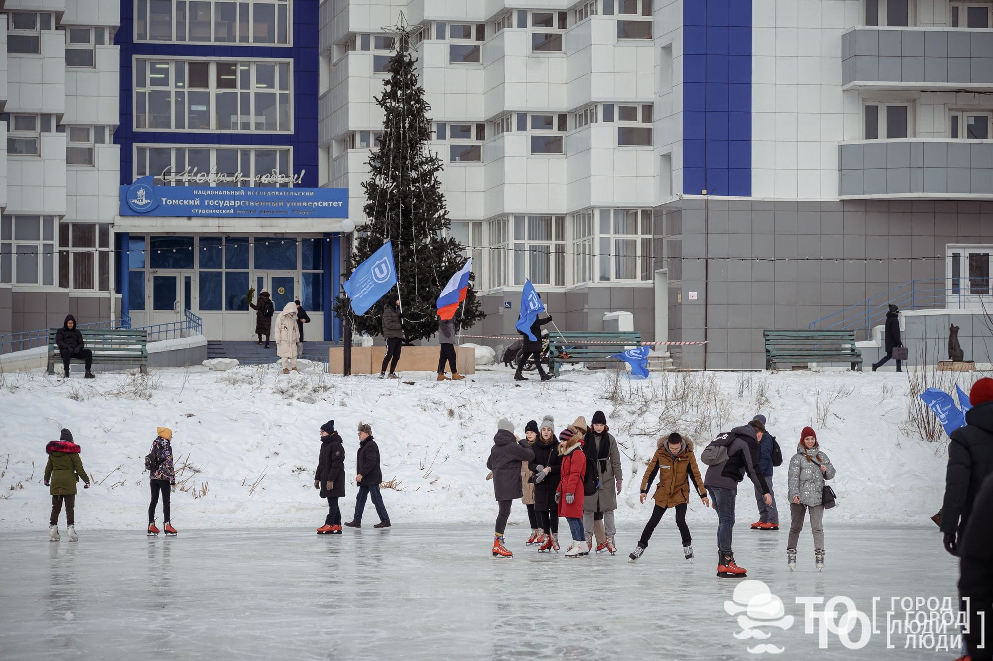 белое озеро томск зимой