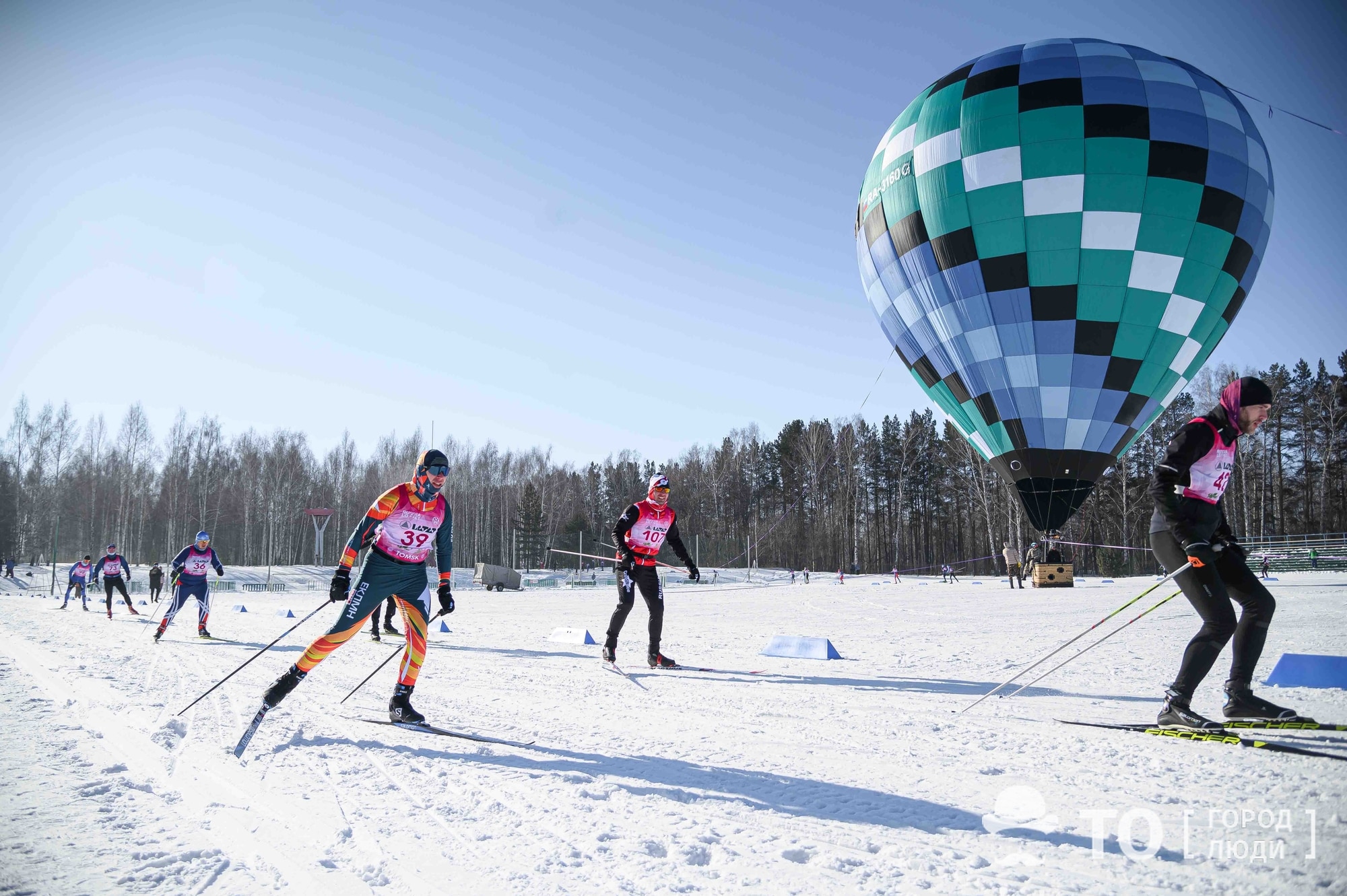 Спорт, Спорт в Томске, Томские новости, ТПУ, марафон лыжные гонки турнир соревнования состязания В Томске проходит первый лыжный марафон ЛАТАТ