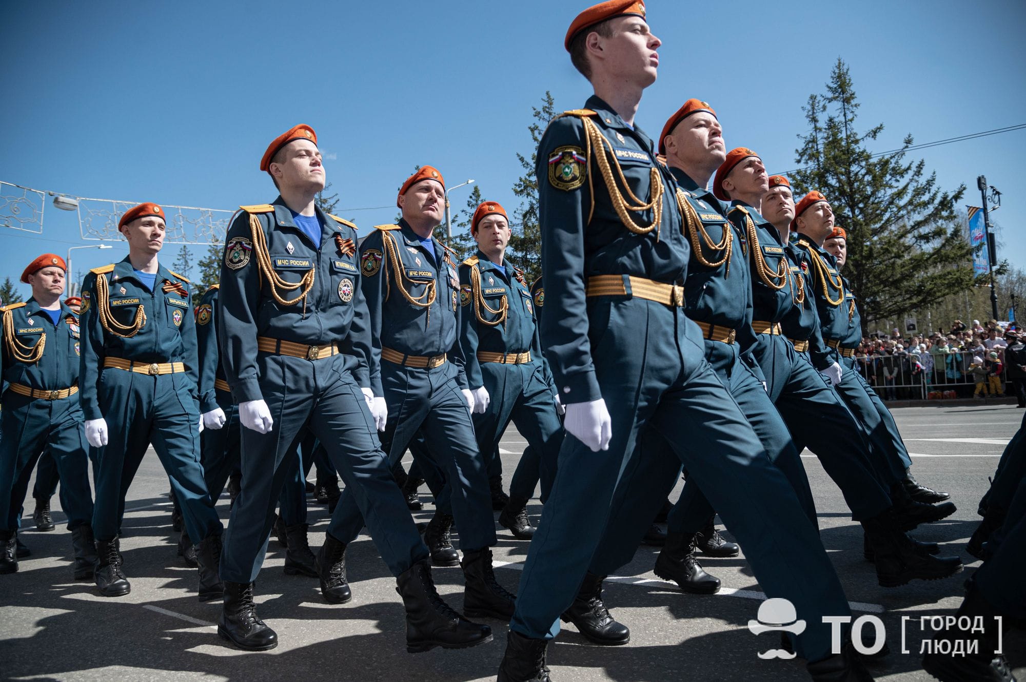 Парад в томске фото