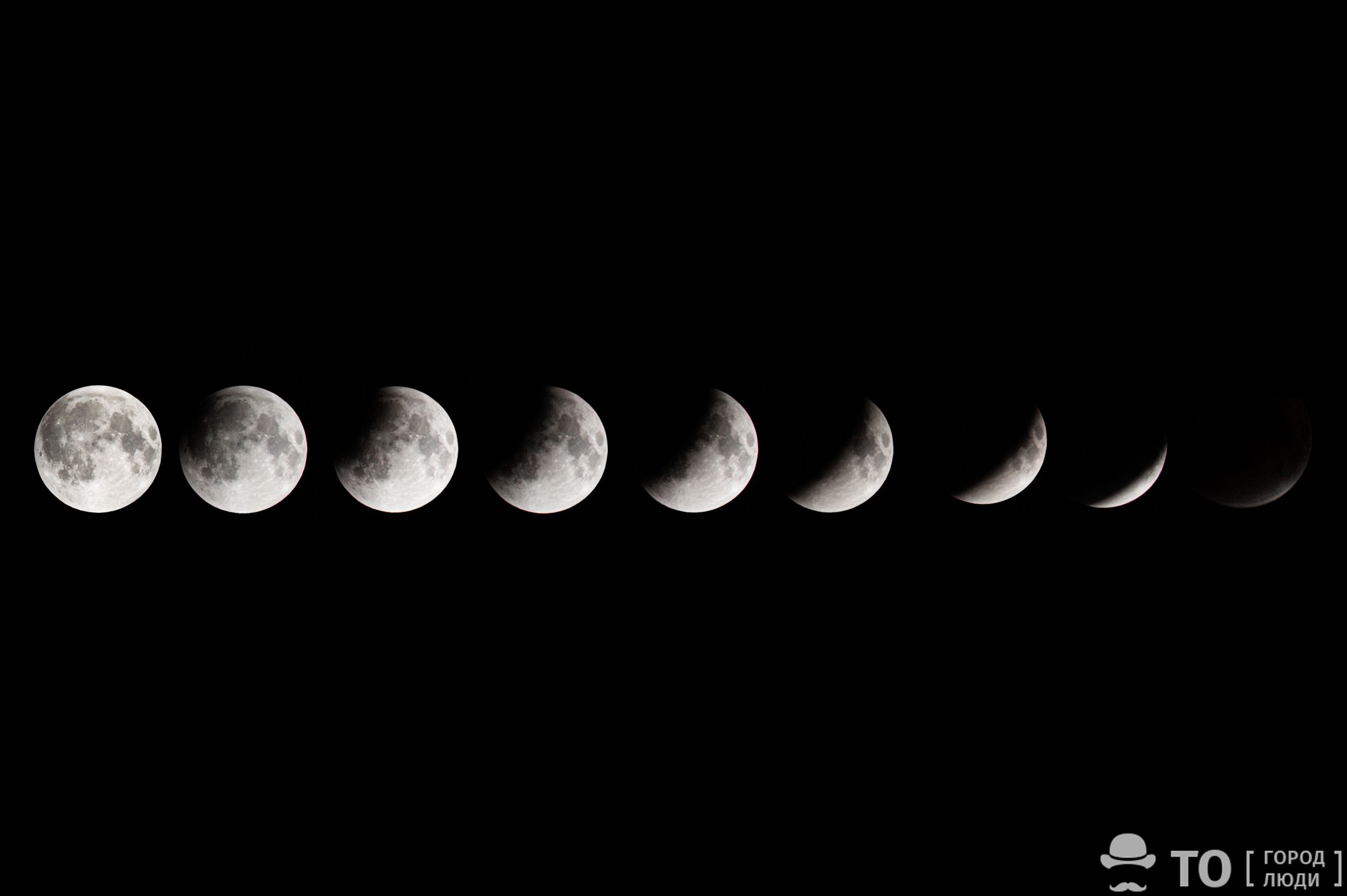 затмение луна интересные новости Томск фото астрономия Город, Погода и природа, Томские новости