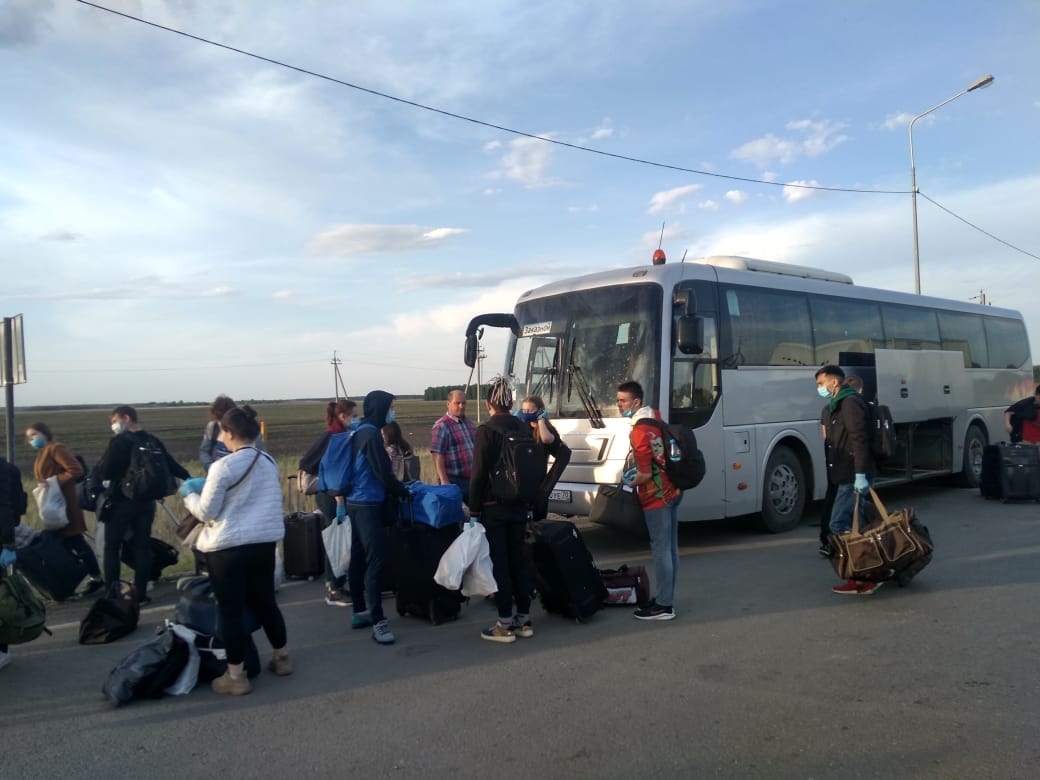 Томские новости, студенты образование коронавирус доставили домой образование ограничения карантин Почти 600 казахстанских студентов вернулись на родину из Томской области