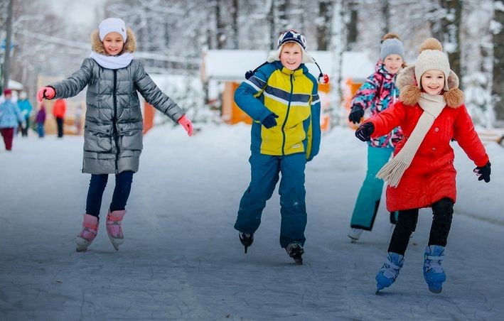 Отдых, Томские новости, каток лед отдых зимние виды спорта В Томске открылся каток