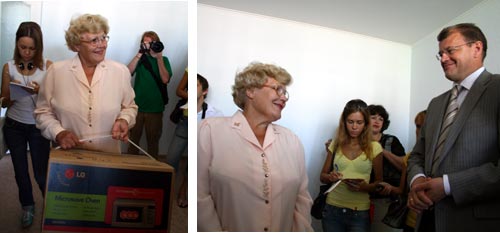 Л. Квач и Н.Николайчук. Фото: Е.Суходолина